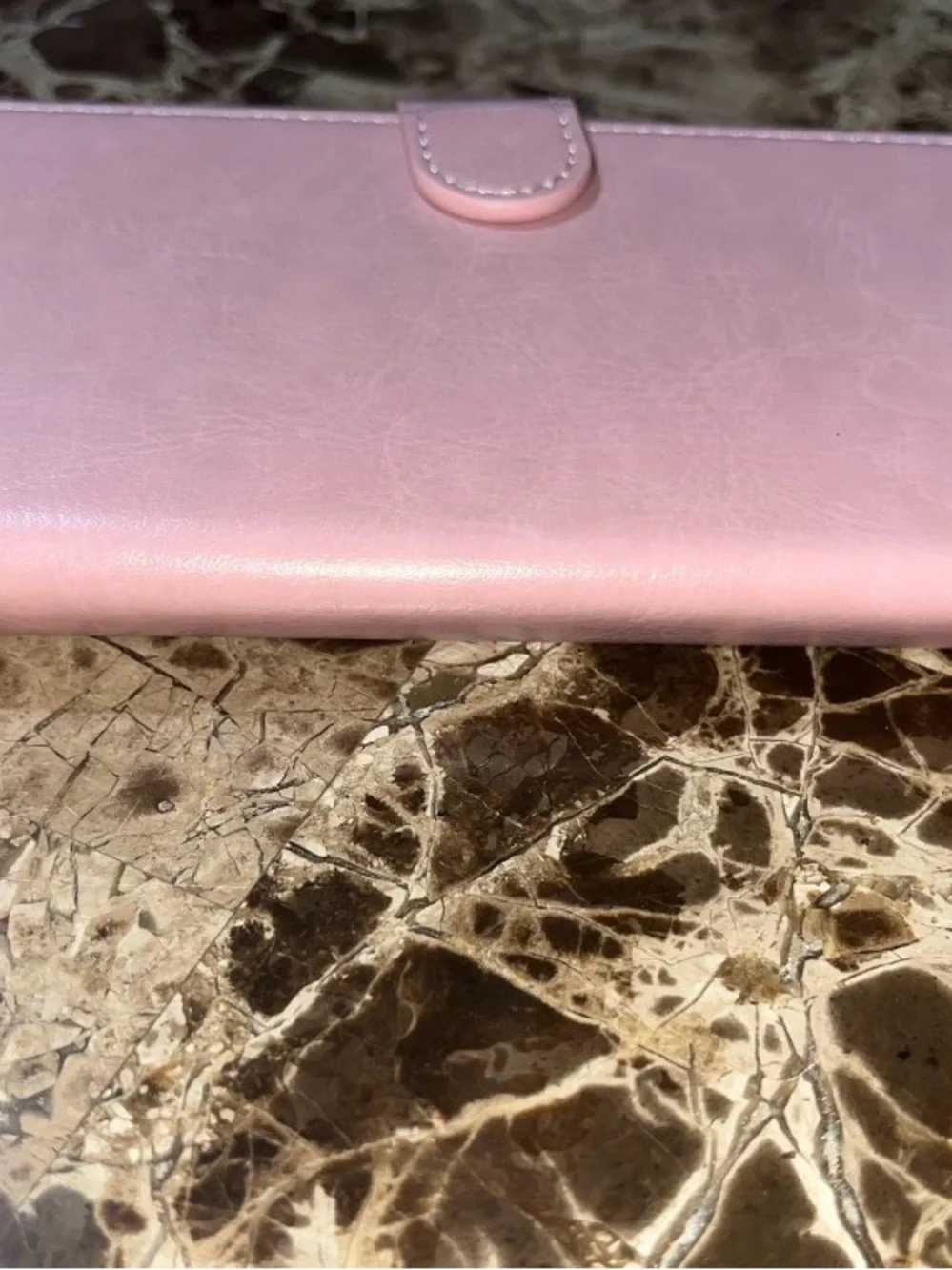 OCase Pink Iphone 15 Pro Max Case Leather Wallet NEW